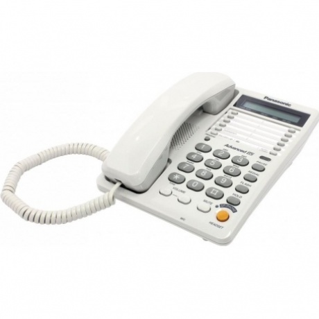 Телефон проводной Panasonic KX-TS2365RUW белый
Телефон проводной Panasonic KX-TS2365RUW белый