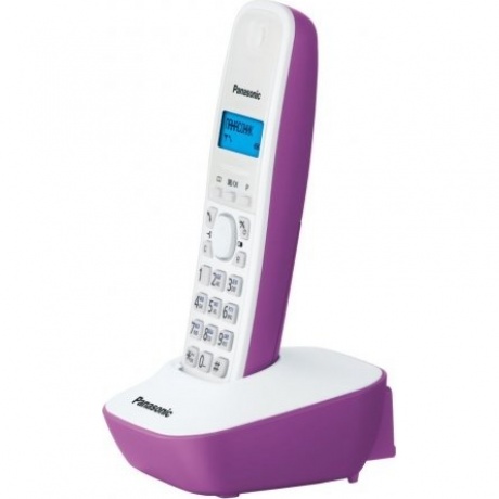 Радиотелефон Panasonic KX-TG1611RUF фиолетовый/белый
Радиотелефон Panasonic KX-TG1611RUF фиолетовый/белый