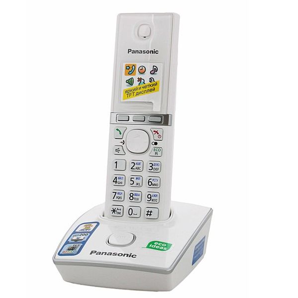 Радиотелефон Panasonic KX-TG8051RUW белый
Радиотелефон Panasonic KX-TG8051RUW белый