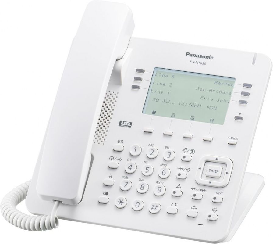 VoIP-телефон Panasonic KX-NT630RU белый
VoIP-телефон Panasonic KX-NT630RU белый