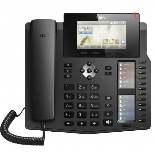 VoIP-телефон Fanvil X6 черный
VoIP-телефон Fanvil X6 черный