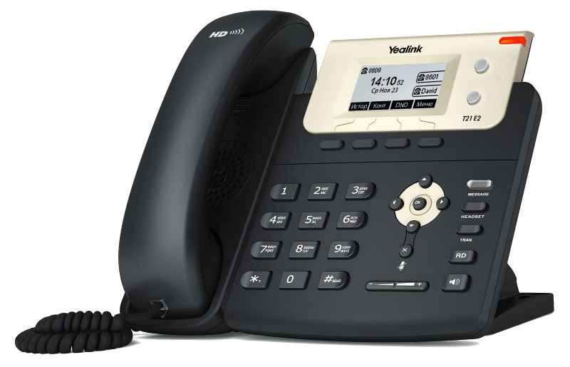 VoIP-телефон Yealink SIP-T21 E2 черный
VoIP-телефон Yealink SIP-T21 E2 черный