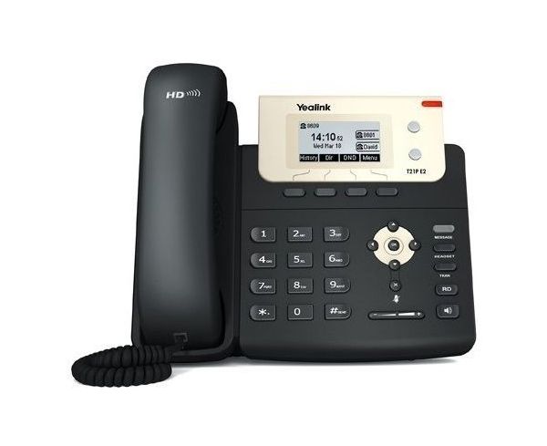 VoIP-телефон Yealink SIP-T21P E2 without PSU черный
VoIP-телефон Yealink SIP-T21P E2 without PSU черный