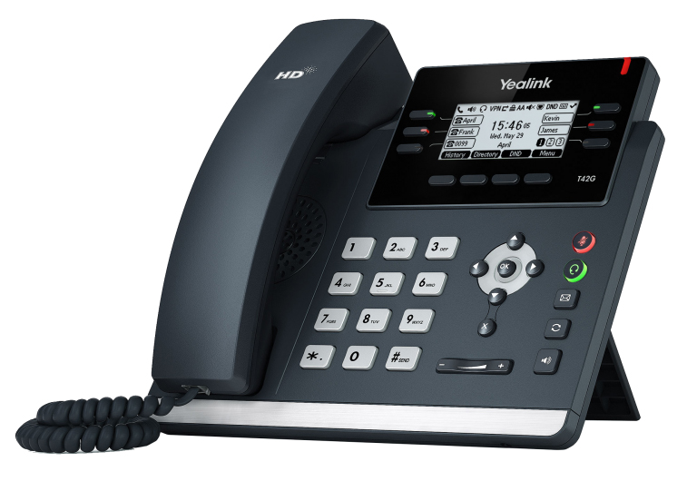 VoIP-телефон Yealink SIP-T41S серый
VoIP-телефон Yealink SIP-T41S серый