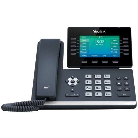 VoIP-телефон Yealink SIP-T54W черный
VoIP-телефон Yealink SIP-T54W черный