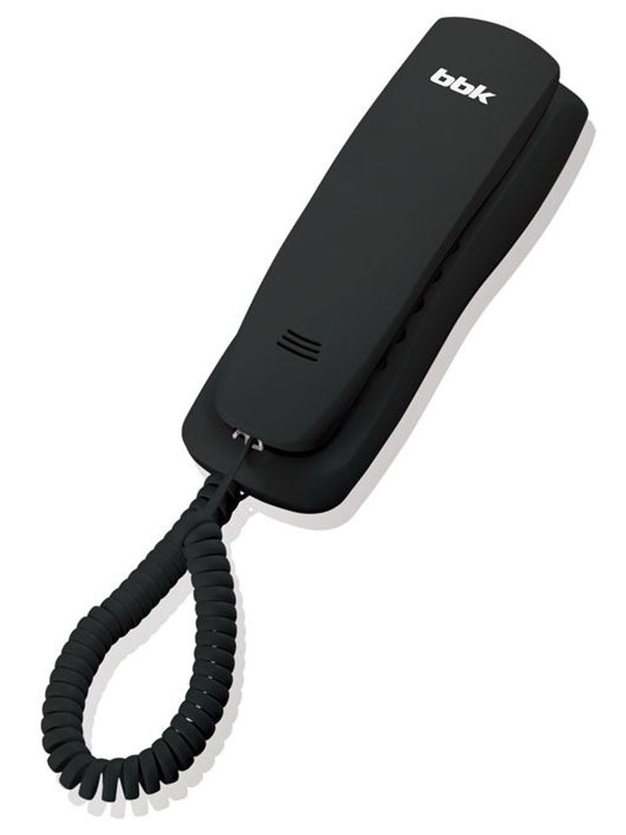 Телефон проводной BBK BKT-105 RU черный
Телефон проводной BBK BKT-105 RU черный