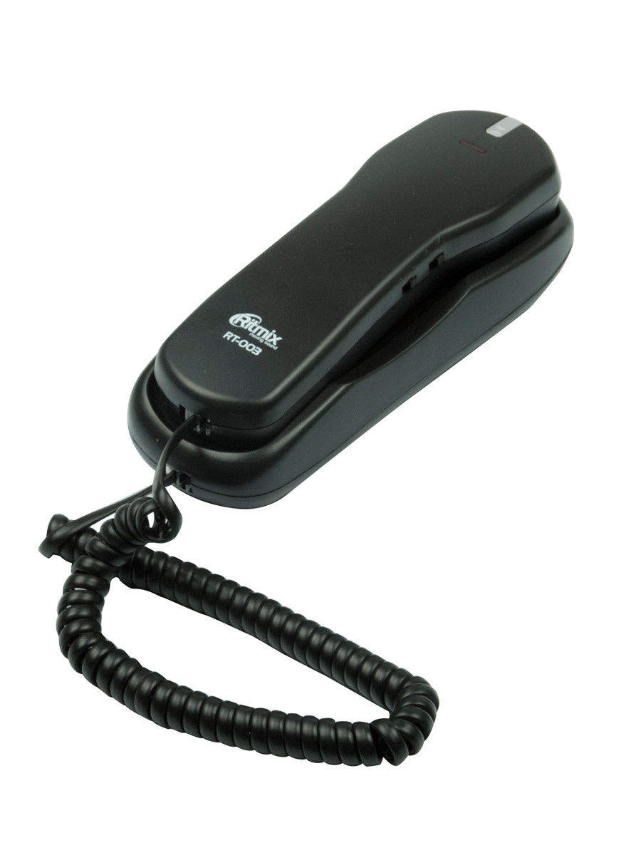 Телефон Ritmix RT-003 black, Черный
Телефон Ritmix RT-003 black, Черный