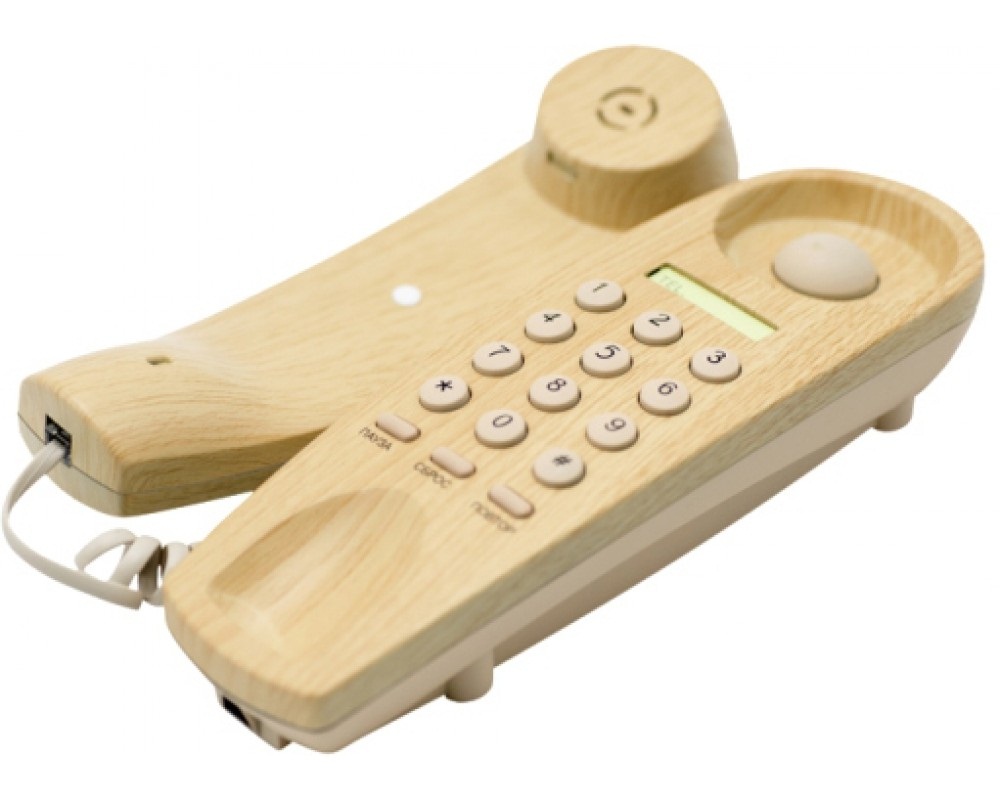 Телефон Ritmix RT-005 light wood, Светлое дерево
Телефон Ritmix RT-005 light wood, Светлое дерево