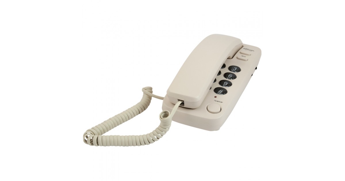 Телефон Ritmix RT-100 Ivory, Слоновая кость
Телефон Ritmix RT-100 Ivory, Слоновая кость