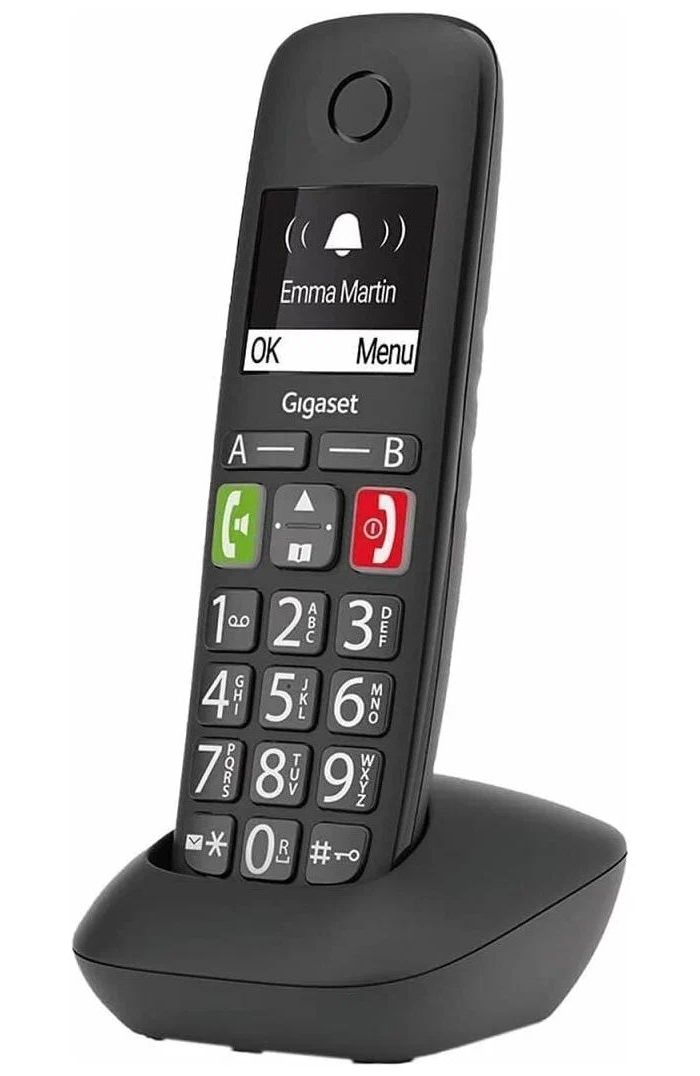 Радиотелефон Gigaset E290 Black, Черный
Радиотелефон Gigaset E290 Black, Черный