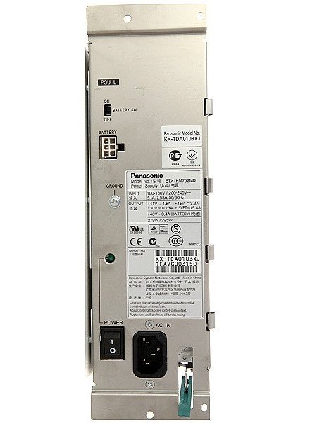 Блок питания типа L Panasonic KX-TDA0103XJ
Блок питания типа L Panasonic KX-TDA0103XJ