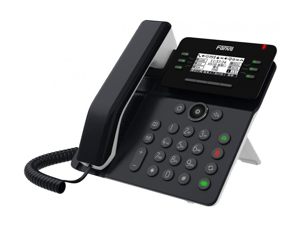 Телефон IP Fanvil V62 черный
Телефон IP Fanvil V62 черный