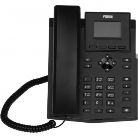 Телефон IP Fanvil X301 Black, Черный
Телефон IP Fanvil X301 Black, Черный