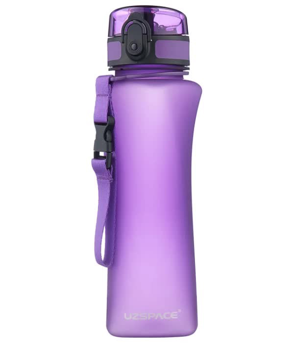 Бутылка для воды с сеточкой UZSPACE тритан, 6008, Фиолетовый, 500 мл
Бутылка для воды с сеточкой UZSPACE тритан, 6008, Фиолетовый, 500 мл