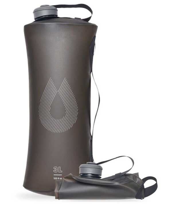 Мягкая канистра для воды HydraPak Seeker (3 литра), серая
Мягкая канистра для воды HydraPak Seeker (3 литра), серая