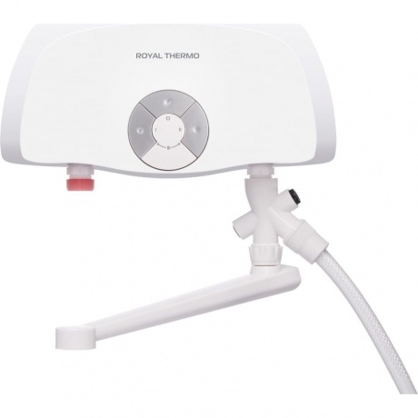 Водонагреватель проточный Royal Thermo SmartFix T (3,5 kW) - кран
Водонагреватель проточный Royal Thermo SmartFix T (3,5 kW) - кран