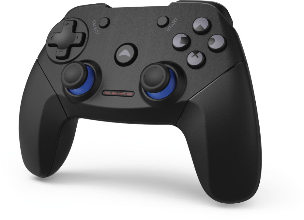 Геймпад Hama H-115435 черный/синий
Геймпад Hama H-115435 черный/синий