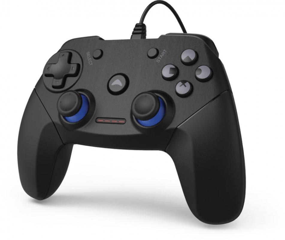 Геймпад Hama H-115429 черный/синий
Геймпад Hama H-115429 черный/синий