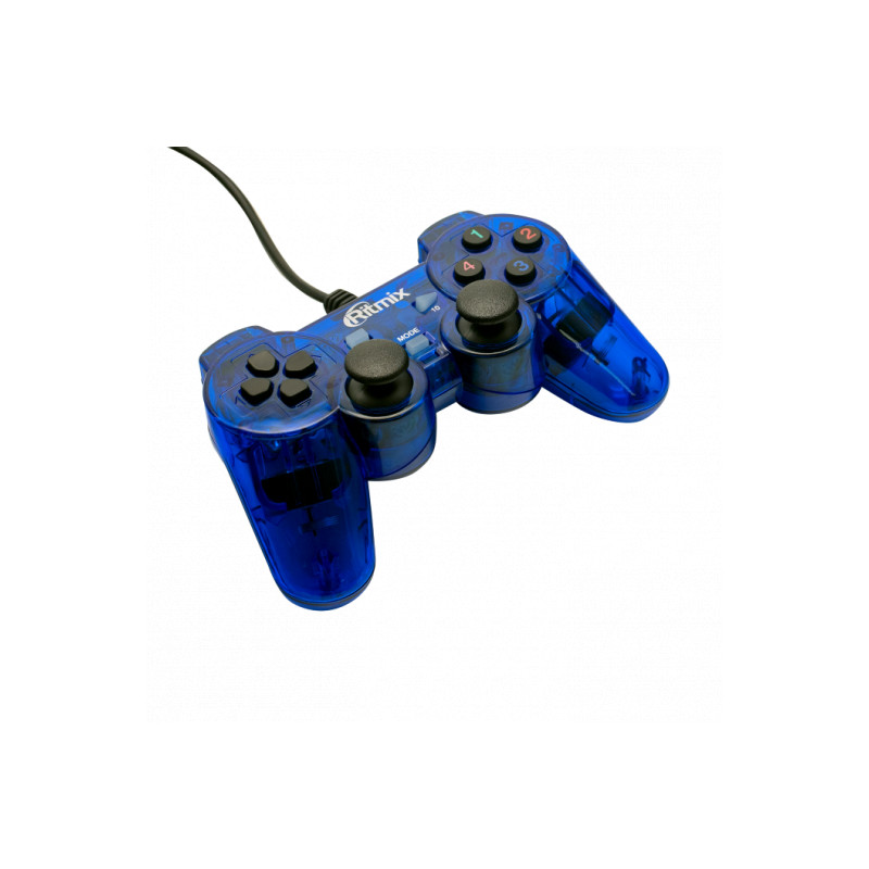 Геймпад Ritmix GP-006 Blue
Геймпад Ritmix GP-006 Blue