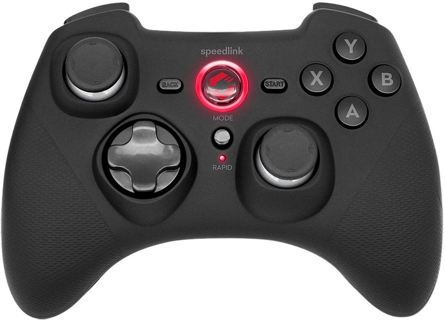 Геймпад Speedlink RAIT Gamepad Wireless SL-650110-BK
Геймпад Speedlink RAIT Gamepad Wireless SL-650110-BK
