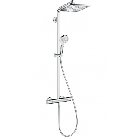 Душевая система с термостатом Hansgrohe Crometta E Showerpipe 240 27271000 матовый белый
Душевая система с термостатом Hansgrohe Crometta E Showerpipe 240 27271000 матовый белый