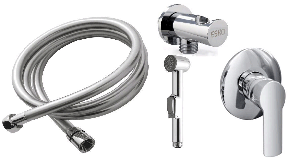 Набор с гигиеническим душем Esko SHS4in1
Набор с гигиеническим душем Esko SHS4in1