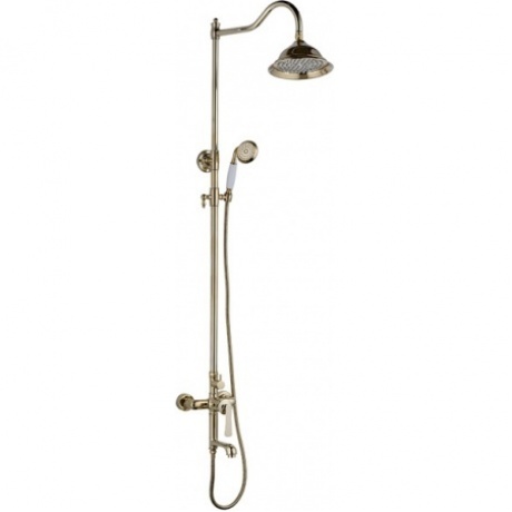 Настенная душевая система RUSH Flores со смесителем для ванны с поворотным изливом, золото FLG0835-5
Настенная душевая система RUSH Flores со смесителем для ванны с поворотным изливом, золото FLG0835-5