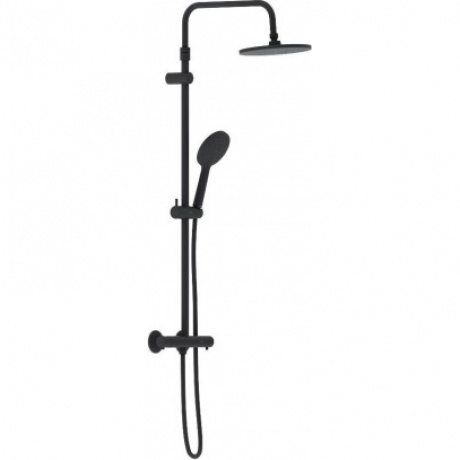 Душевая система с термостатом Damixa Jupiter 977800300 черный матовый
Душевая система с термостатом Damixa Jupiter 977800300 черный матовый