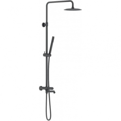 Душевая система с термостатом Damixa Scandinavian Pure 936810300 чёрный матовый
Душевая система с термостатом Damixa Scandinavian Pure 936810300 чёрный матовый