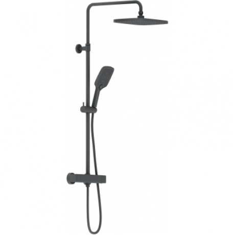 Душевая система с термостатом Damixa Gala 953800300 черный матовый
Душевая система с термостатом Damixa Gala 953800300 черный матовый