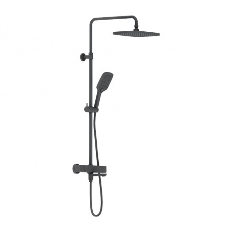 Душевая система с термостатом Damixa Gala 953810300 черный матовый
Душевая система с термостатом Damixa Gala 953810300 черный матовый
