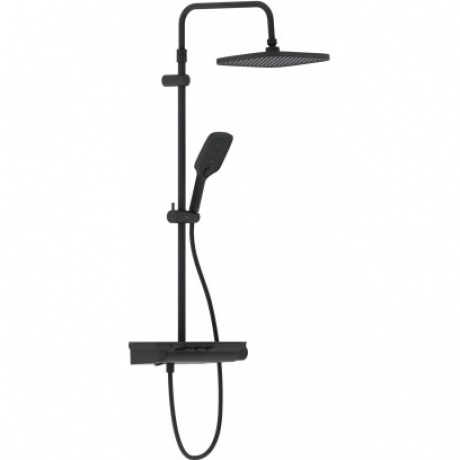 Душевая система с термостатом Damixa Gala 953760300 черный матовый
Душевая система с термостатом Damixa Gala 953760300 черный матовый