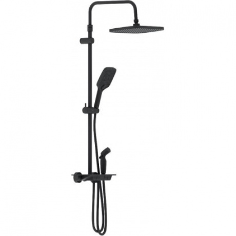 Душевая система с термостатом и с гигиеническим душем Damixa Gala 953770300 чёрный
Душевая система с термостатом и с гигиеническим душем Damixa Gala 953770300 чёрный