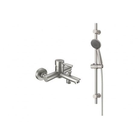 D0103030SS Душевой комплект Logic NEW со смесителем для ванны и душа Logic NEW из нержавеющей стал
D0103030SS Душевой комплект Logic NEW со смесителем для ванны и душа Logic NEW из нержавеющей стал