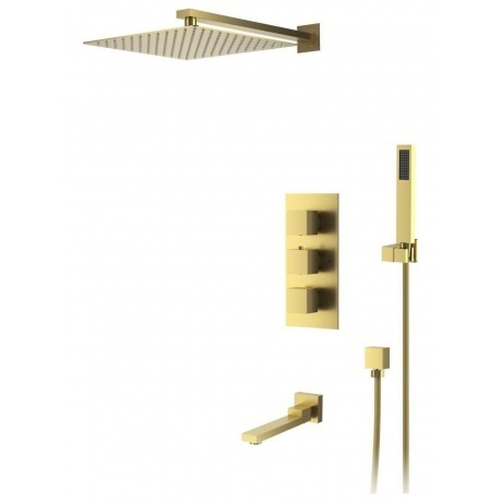 Душевая система для ванны и душа DK встраиваемая термостатическая с изливом матовое золото Bayern.Liszt (DA2515607A04)
Душевая система для ванны и душа DK встраиваемая термостатическая с изливом матовое золото Bayern.Liszt (DA2515607A04)