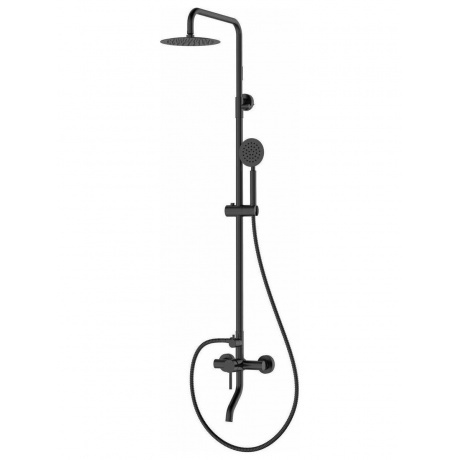 Душевая система с изливом RUSH Melos (SUS1101-40Black)
Душевая система с изливом RUSH Melos (SUS1101-40Black)