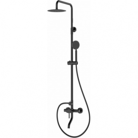 Душевая система с изливом RUSH Melos (SUS1101-40Black)
Душевая система с изливом RUSH Melos (SUS1101-40Black)
