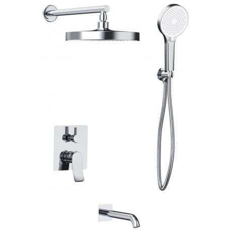 Душевая система HAIBA встраиваемая хром (HB80553)
Душевая система HAIBA встраиваемая хром (HB80553)