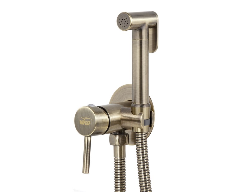 Смеситель встроенный под биде VIKO 25 с гигиеническим душем Bronze латунь (V-4923)
Смеситель встроенный под биде VIKO 25 с гигиеническим душем Bronze латунь (V-4923)