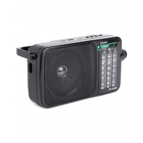 Радиоприемник Сигнал РП-233BT черный
Радиоприемник Сигнал РП-233BT черный