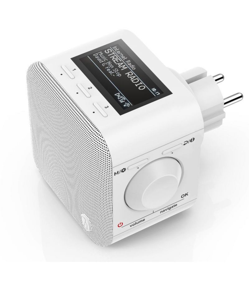 Радиоприемник Hama DIR45BT белый
Радиоприемник Hama DIR45BT белый