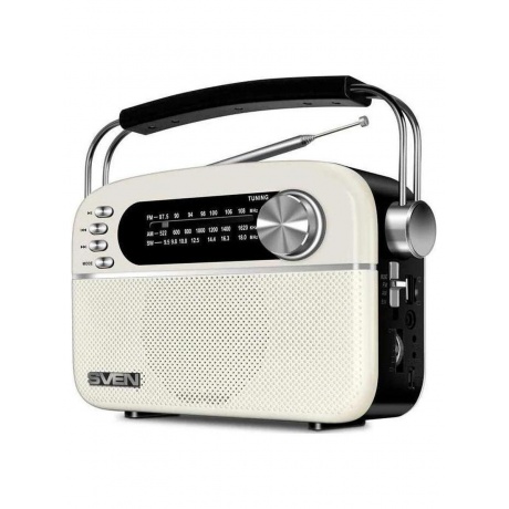 Радиоприёмник SVEN АС SRP-505 белый
Радиоприёмник SVEN АС SRP-505 белый