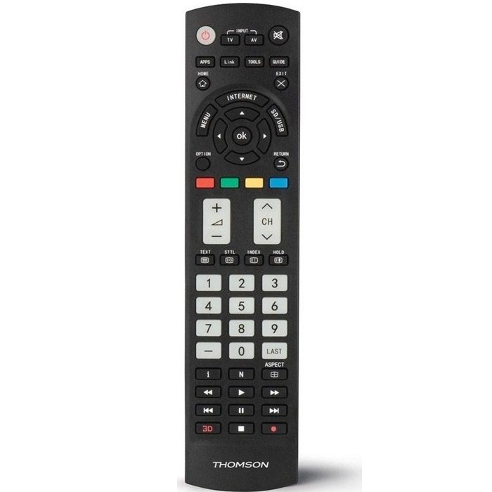 Универсальный пульт Thomson ROC1128PAN черный
Универсальный пульт Thomson ROC1128PAN черный