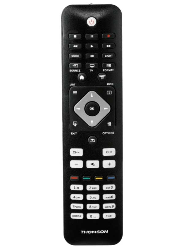 Пульт ДУ Thomson H-132501 Philips TVs черный
Пульт ДУ Thomson H-132501 Philips TVs черный