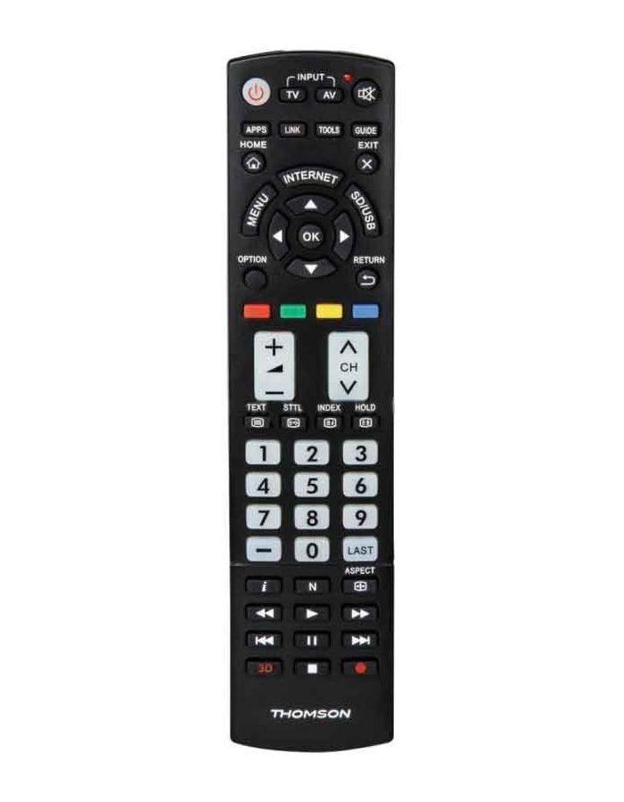 Пульт ДУ Thomson 00132502 для Panasonic TVs
Пульт ДУ Thomson 00132502 для Panasonic TVs