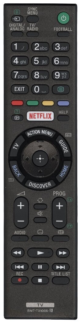 Пульт ДУ NETFLIX ic RMT-TX100D
Пульт ДУ NETFLIX ic RMT-TX100D