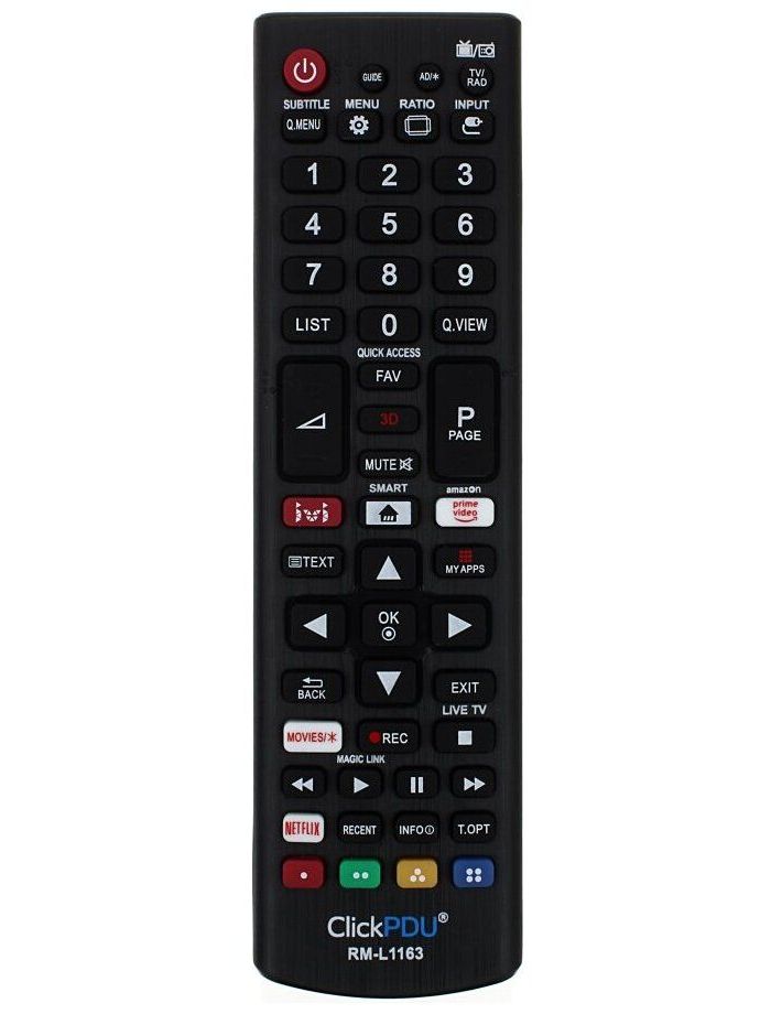 Пульт ClickPdu для LG RM-L1163 (RM-L1162 ivi)с ivi корпус пульта AKB75095312
Пульт ClickPdu для LG RM-L1163 (RM-L1162 ivi)с ivi корпус пульта AKB75095312