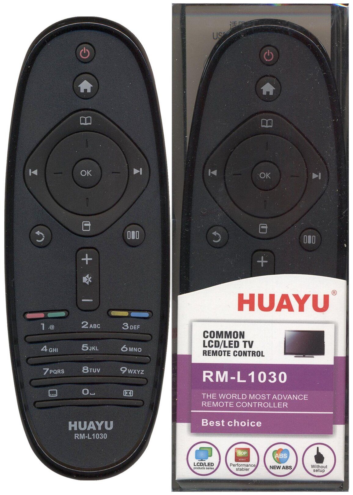 Пульт Huayu для PHILIPS RM-L1030 (HRM838)
Пульт Huayu для PHILIPS RM-L1030 (HRM838)
