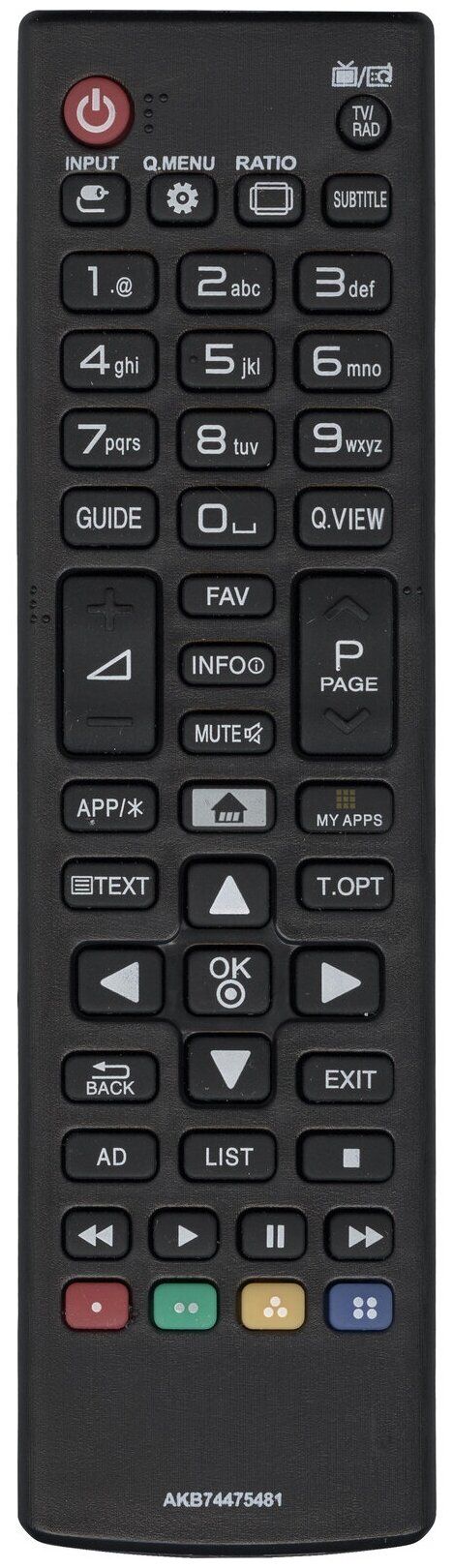 Пульт дистанционного управления LG AKB74475481 ic Smart TV LCD (HLG388)
Пульт дистанционного управления LG AKB74475481 ic Smart TV LCD (HLG388)