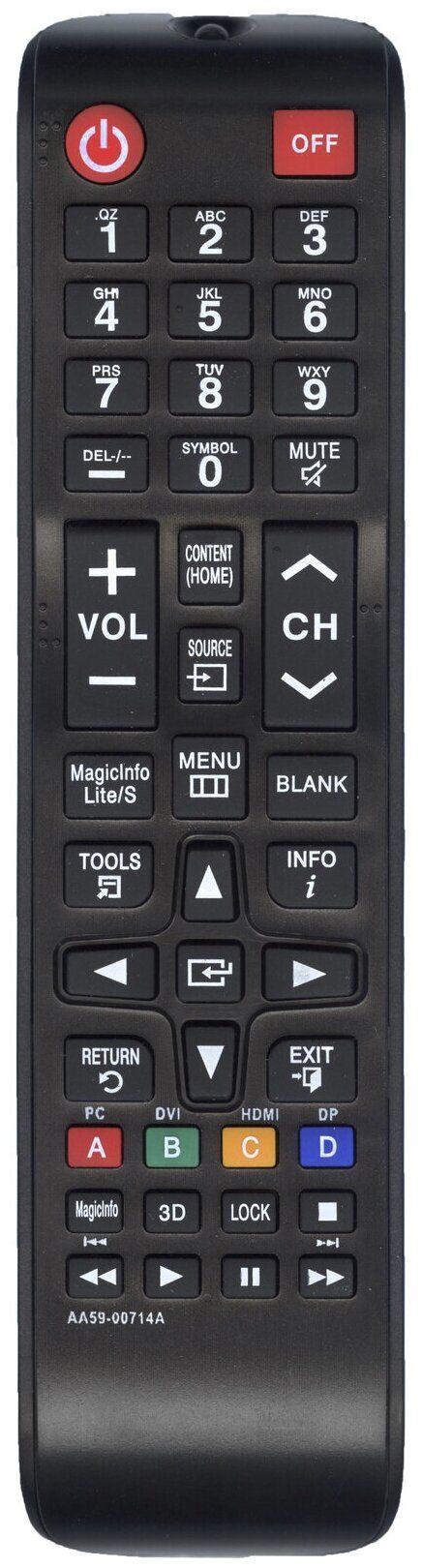 Пульт дистанционного управления Samsung AA59-00714A ic 3D LCD TV (HSM424)
Пульт дистанционного управления Samsung AA59-00714A ic 3D LCD TV (HSM424)